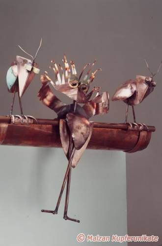 Lustiger Vogel und schr�ge V�gel